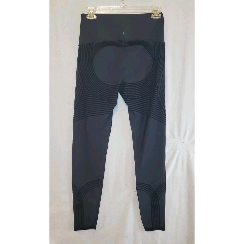 Fanka Body Sculpt Leggings Compression Geometric Black Size Medium 1087 NWOT